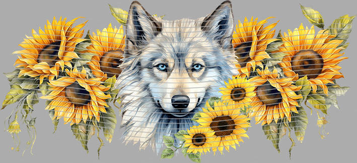 16oz Sunflower Girl-SU-13